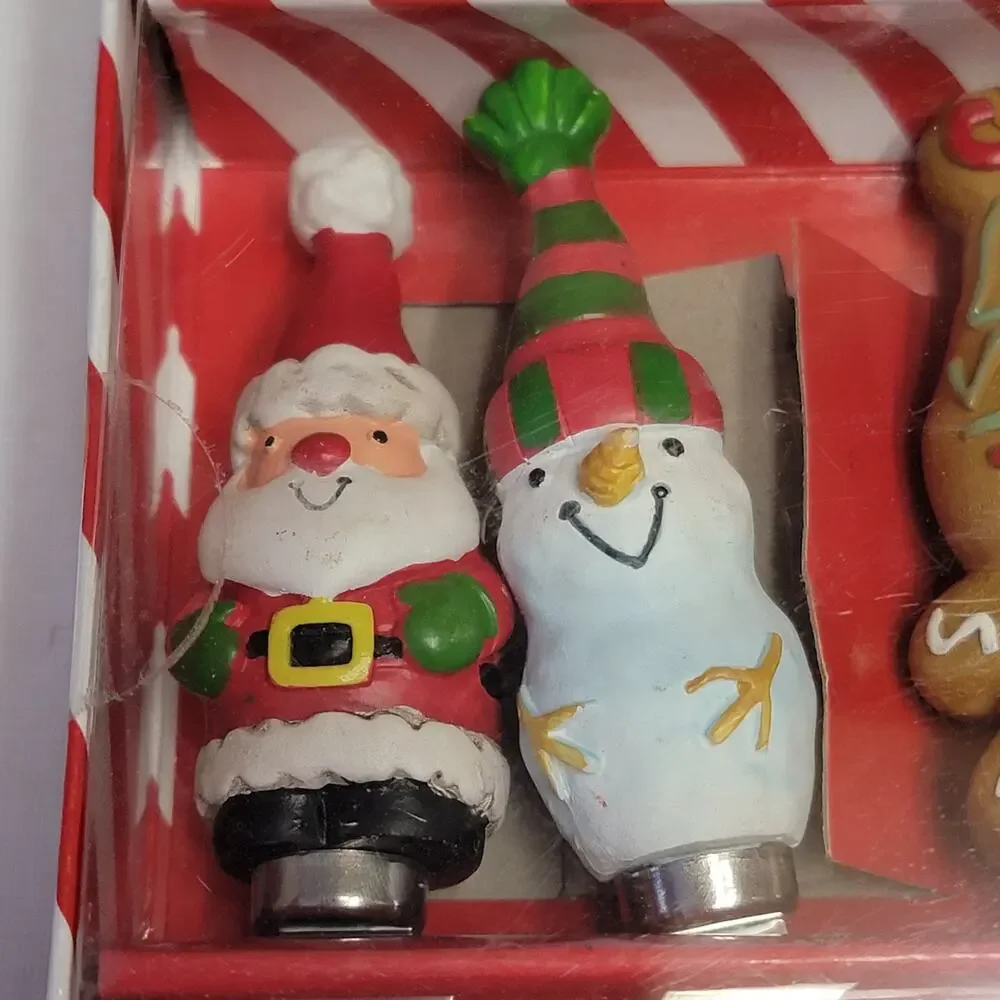 Boston Warehouse‎ Christmas Spreaders Set of 4 Cheese Holiday Charcuterie Party